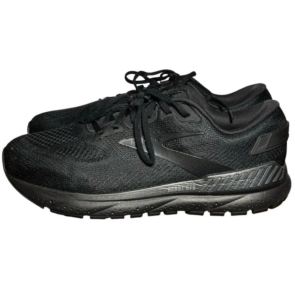 Brooks Beast GTS 24 Triple Black Mens 11.5 4E Extra Wide No Insoles 110425